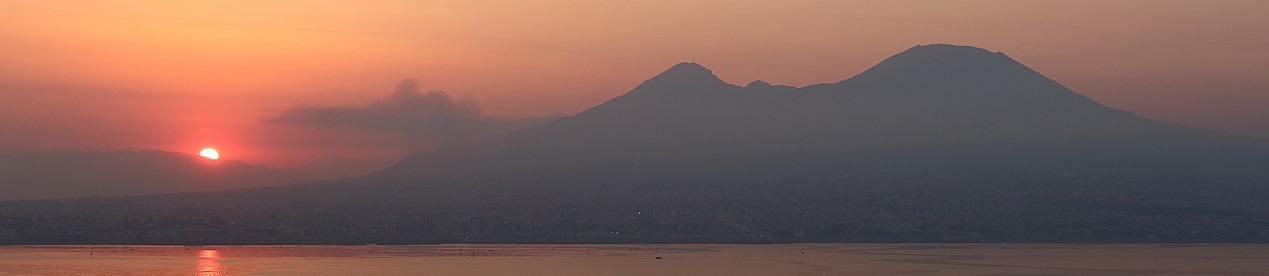 Profile of Mt. Vesuvius at Sunrise